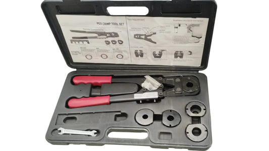 ABRAZADERA DE PRENSA MANUAL RIIFO - ANILLO DE COBRE - 1/2", 3/4" , 1"